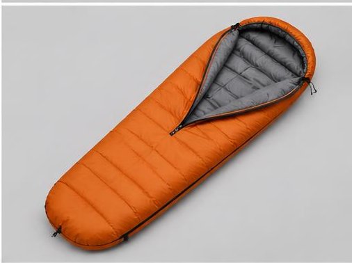 Sommerschlafsack – KI-generiertes Beispiel der Ausrüstungsart, kein konkretes Amazon-Produkt