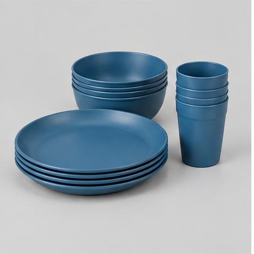 Picknick-Geschirr-Set – KI-generiertes Beispiel der Ausrüstungsart, kein konkretes Amazon-Produkt