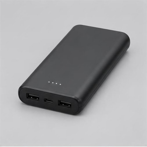 Powerbank mit hoher Kapazität – KI-generiertes Beispiel der Ausrüstungsart, kein konkretes Amazon-Produkt